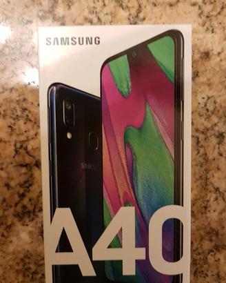 Samsung a40 cellulare smartphone nero 
