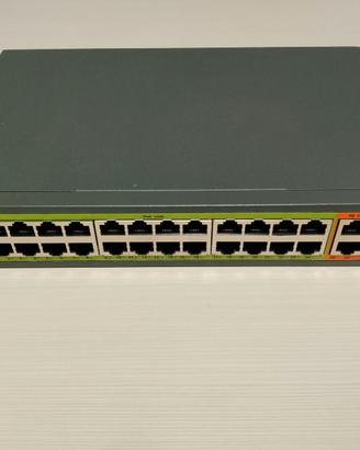 Switch PoE 24 porte + 2 Gigabit Uplink 400W
