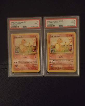 Charmander 46/102 Set Base 2000 Italiano PSA 9 