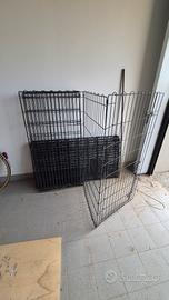 Recinti modulari da esterno con porta 