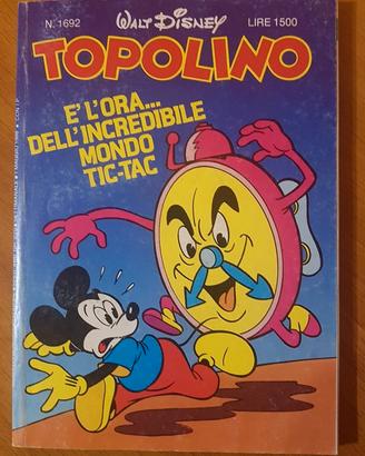 Topolino libretto Disney n.1692 del 1 Maggio 1988