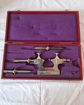 attrezzatura orologiaio tornio epoca attrezzo 