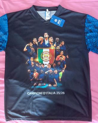 INTER T-SHIRT CAMPIONI D'ITALIA 25/26 XL