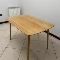 Bronx - Tavolo da pranzo per 6 persone lung. 120 c