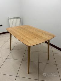 Bronx - Tavolo da pranzo per 6 persone lung. 120 c