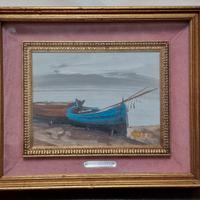 quadro olio su tavola