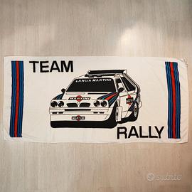 Martini Racing telo mare Lancia Delta S4 vintage