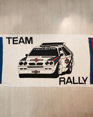 Martini Racing telo mare Lancia Delta S4 vintage