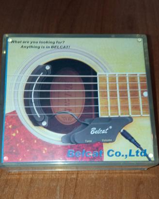 Pickup per chitarra acustica alla buca