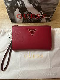 Portafoglio GUESS Laurel II SLG Garnet