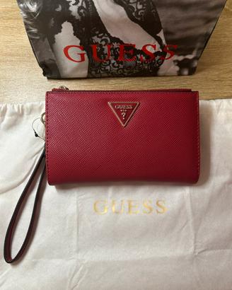 Portafoglio GUESS Laurel II SLG Garnet