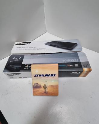 BLU RAY + STARS WARS
