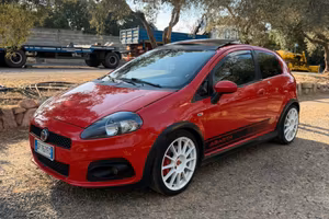 Punto abarth 2009 tetto apribile clima bizona stg3