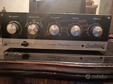 Amplif. Stereo Valvolare GBC Goldthrout SM50