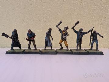 Zombie minature per giochi da tavolo