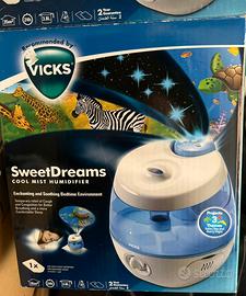 Umidificatore a vapore Vicks sweet dreams