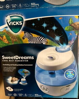 Umidificatore a vapore Vicks sweet dreams