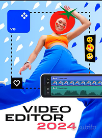Movavi Video Editor 2024  Licenza Originale a Vita