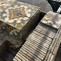 Cementine siciliane decorative d'epoca '900 - 1