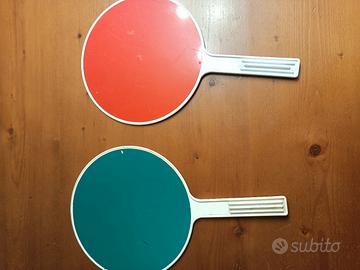 palette moviere 30cm rifrangente rosso/verde