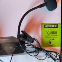 microfono wireless Shure PGA 98H