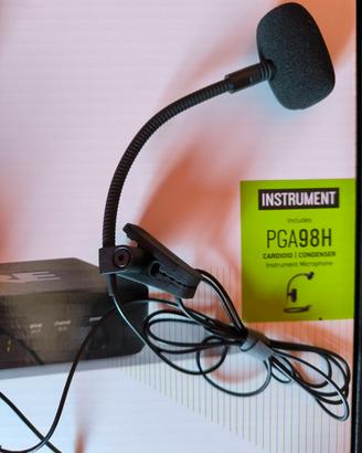 microfono wireless Shure PGA 98H