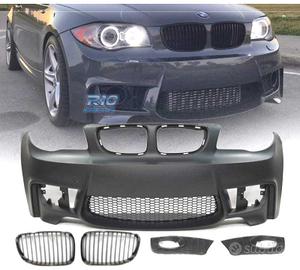 PARAURTI ANTERIORE BMW E81 E82 E87 E88 LOOK 1M + G