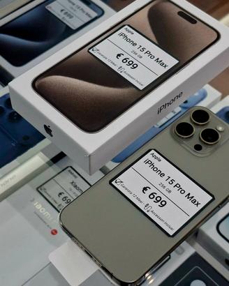 IPHONE 15 PRO MAX 256GB titanio naturale 