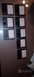 lotto 8 floppy disk da 3,5 pollici usati