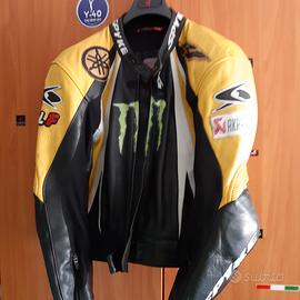 Tuta pelle moto divisibile Spike tg 50-L