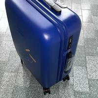 Trolley Tucano cabina  4 ruote policarbonato Blue