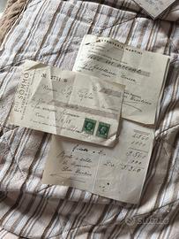 lotto 3 Ricevute Fiscali Anni '30