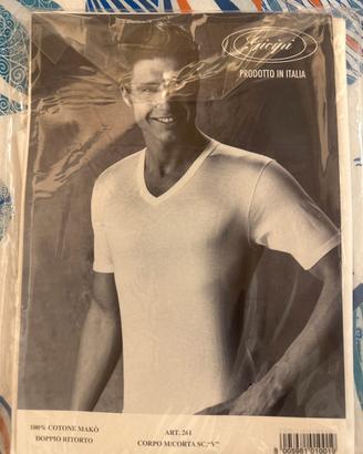 maglia intimo collo a V