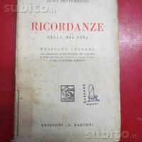 Libro antico "RICORDANZE"