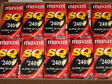 Videocassette VHS MAXELL