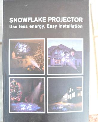 Proiettore LED Fiocchi di Neve (Snowflake Projecto