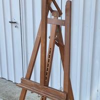 Cavalletto per pittori in legno