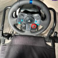 Sedile next level gt lite + volante logitech g29