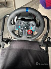 Sedile next level gt lite + volante logitech g29