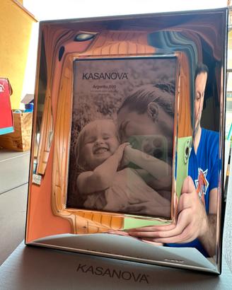 Kasanova Cornice Argento 999 NUOVA