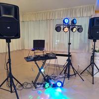 Impianto DJ completo, RCF Art 715 mk2