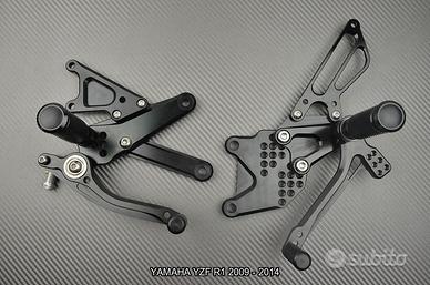 Pedane arretrate YAMAHA YZF R1 2009 - 2014