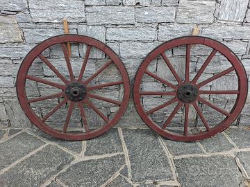 ruote carro  x giardino