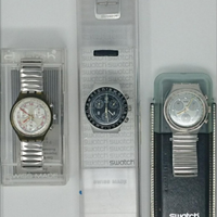 Lotto unico Swatch Chrono vintage vari e ricambi