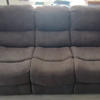 DIVANO 3 POSTI con due recliner elettrici