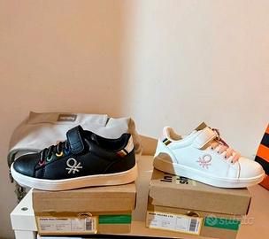 BENETTON scarpe bimbo/a nuove mai usate