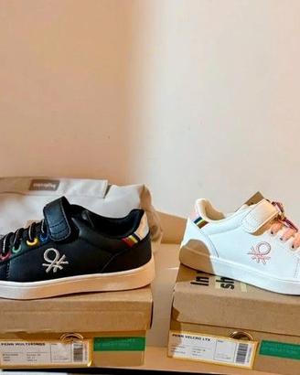BENETTON scarpe bimbo/a nuove mai usate
