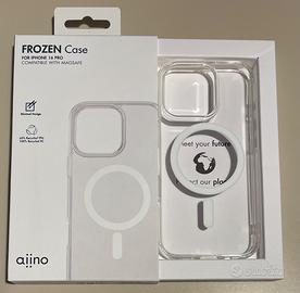Cover Aiino iPhone 16 Pro con MagSafe trasparente