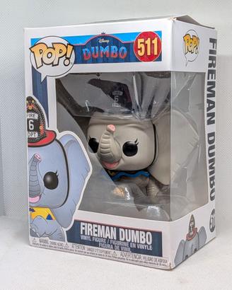 Funko POP Fireman Dumbo 511 Disney Figure 2019