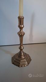 candeliere vintage in ottone